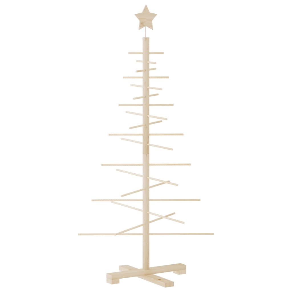 Vidaxx décoration de Noël sapin de Noël 125 cm en bois de pin massif