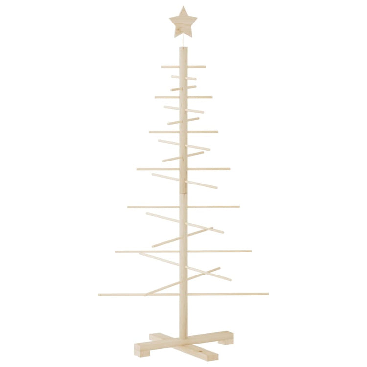 Vidaxx décoration de Noël sapin de Noël 125 cm en bois de pin massif