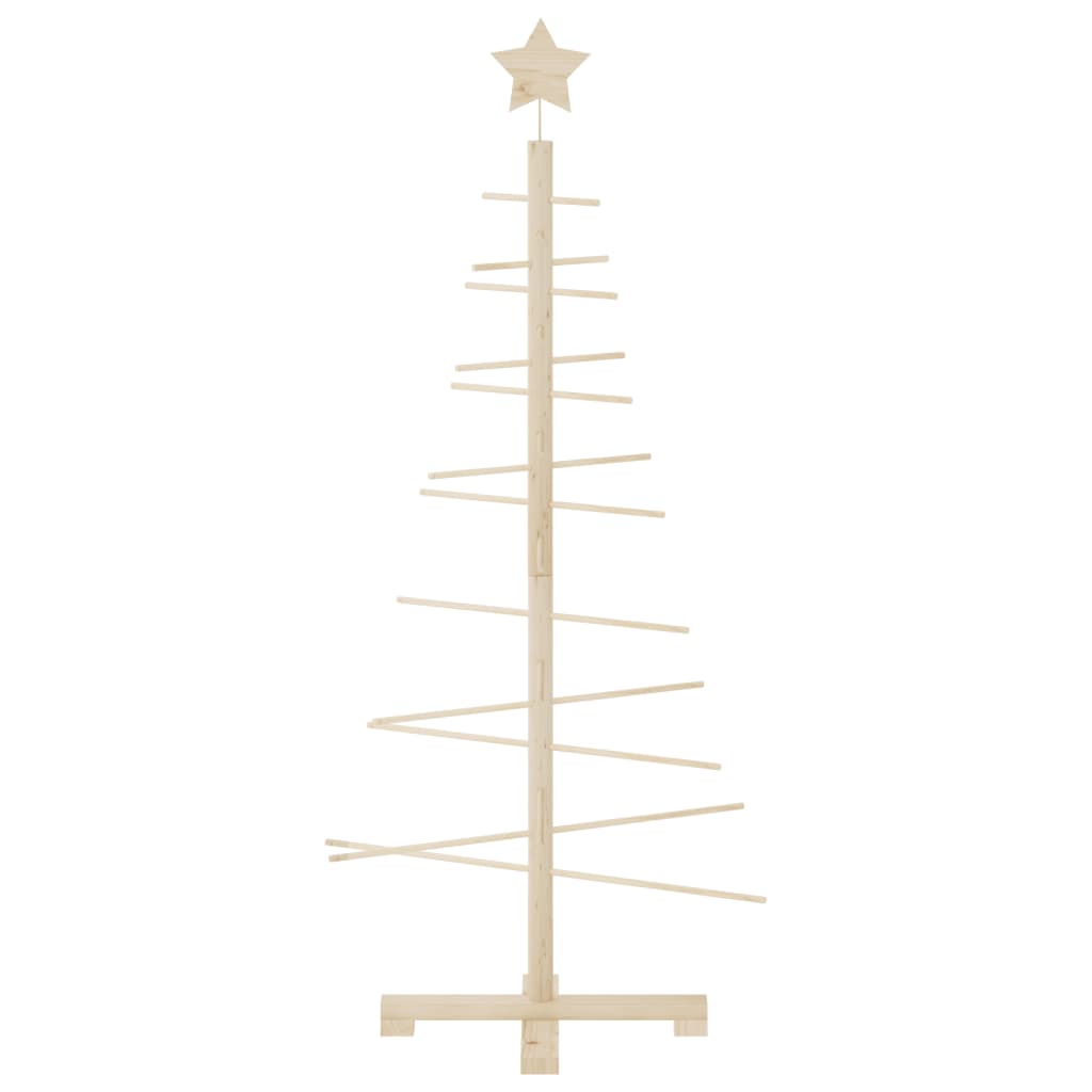 Vidaxx décoration de Noël sapin de Noël 125 cm en bois de pin massif