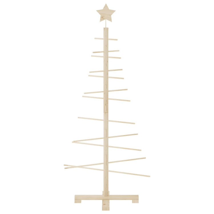 Vidaxx décoration de Noël sapin de Noël 125 cm en bois de pin massif
