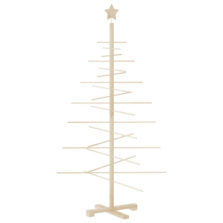 Vidaxx Décoration de Noël Sapin de Noël 150 cm en bois de pin massif