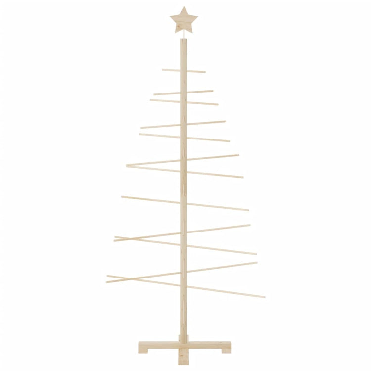 Vidaxx Décoration de Noël Sapin de Noël 150 cm en bois de pin massif