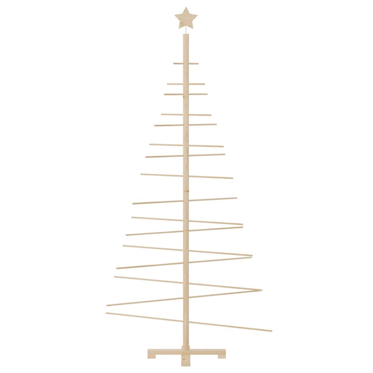 Vidaxx Décoration de Noël Sapin de Noël 180 cm en bois de pin massif