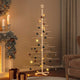 Vidaxx Décoration de Noël Sapin de Noël 180 cm en bois de pin massif