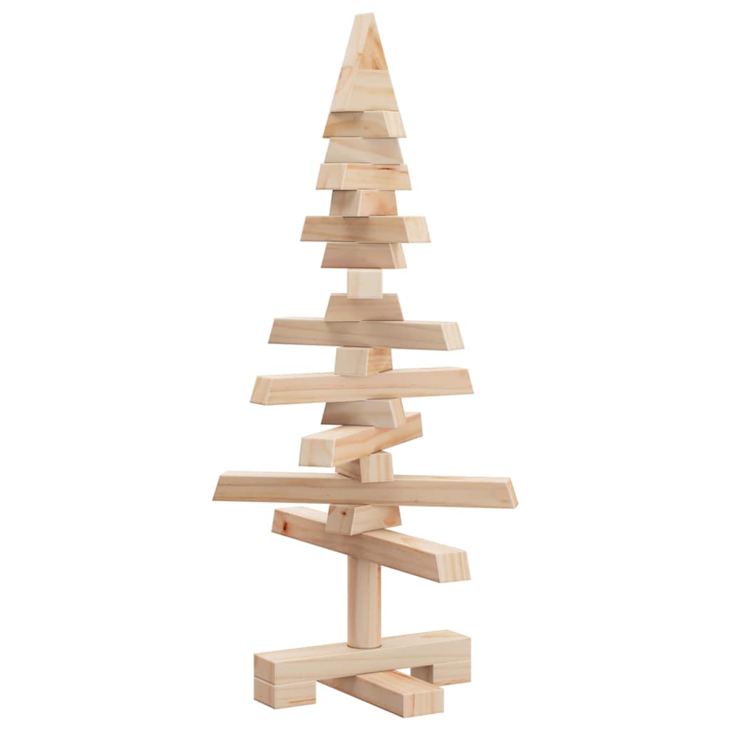 Vidaxl Décoration de Noël arbre de Noël 60 cm Pine solide