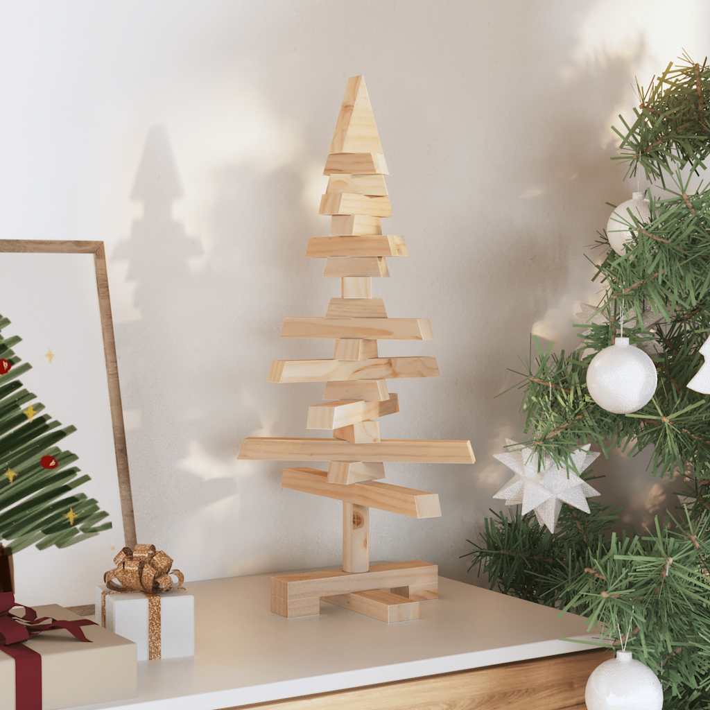 Vidaxl Décoration de Noël arbre de Noël 60 cm Pine solide