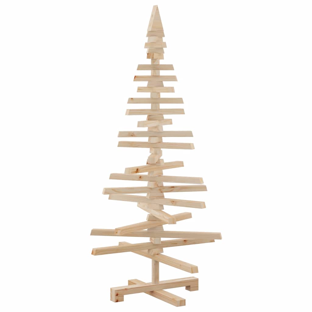Vidaxx décoration de Noël sapin de Noël 120 cm en bois de pin massif