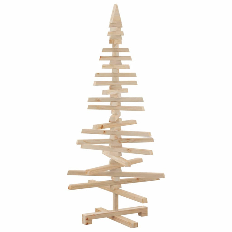 Vidaxx décoration de Noël sapin de Noël 120 cm en bois de pin massif
