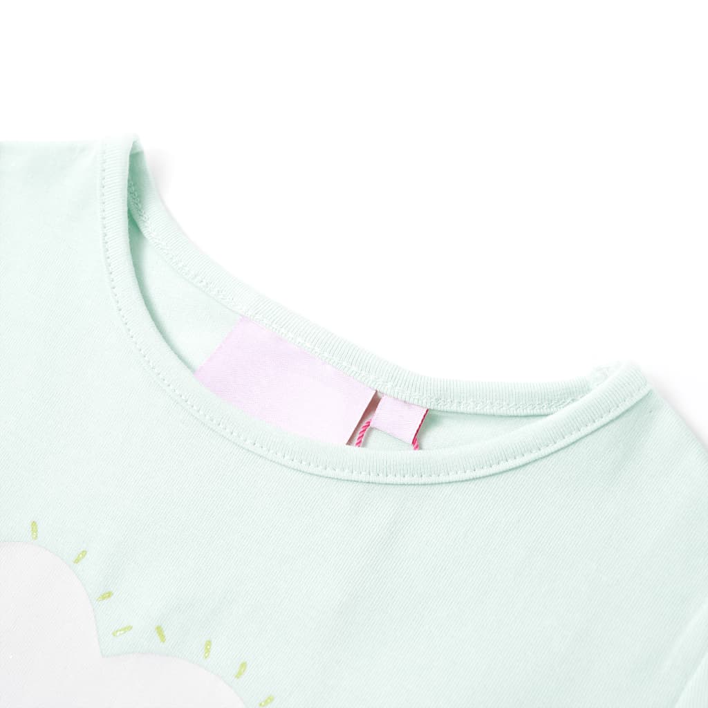 Chemise enfant VidaXL 104 menthe clair