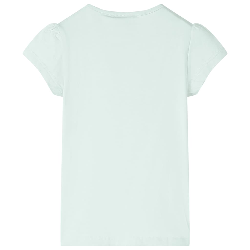VidaXL chemise enfant 116 menthe clair