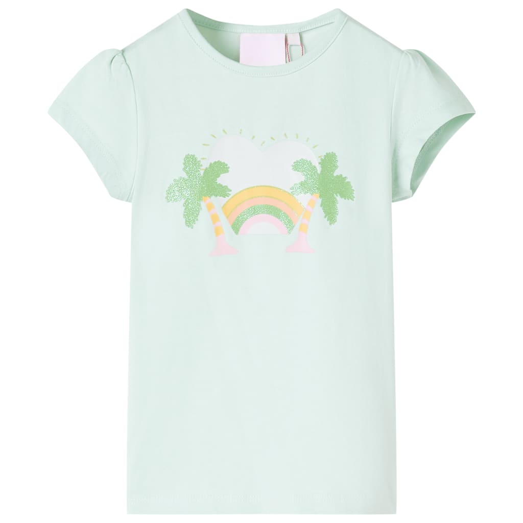 Chemise enfant VidaXL 140 menthe clair