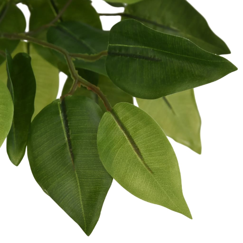 Vidaxl plante artificielle ficus 378 feuilles 80 cm vert