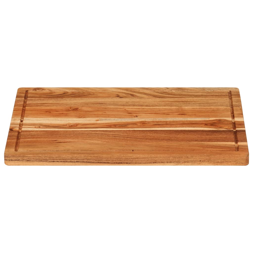 Vidaxl hakblok 50x38x2,5 cm ACACIAHOUIL SOLIDE