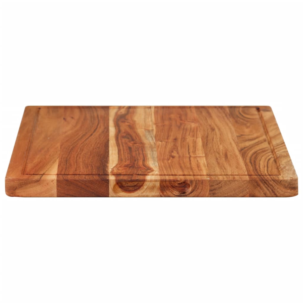 Vidaxl hakblok 50x38x2,5 cm ACACIAHOUIL SOLIDE