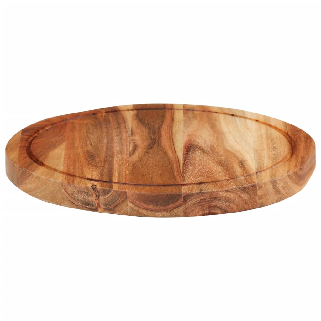 Vidaxl hakblok Ø 30x2,5 cm ACACIAHOUIL solide