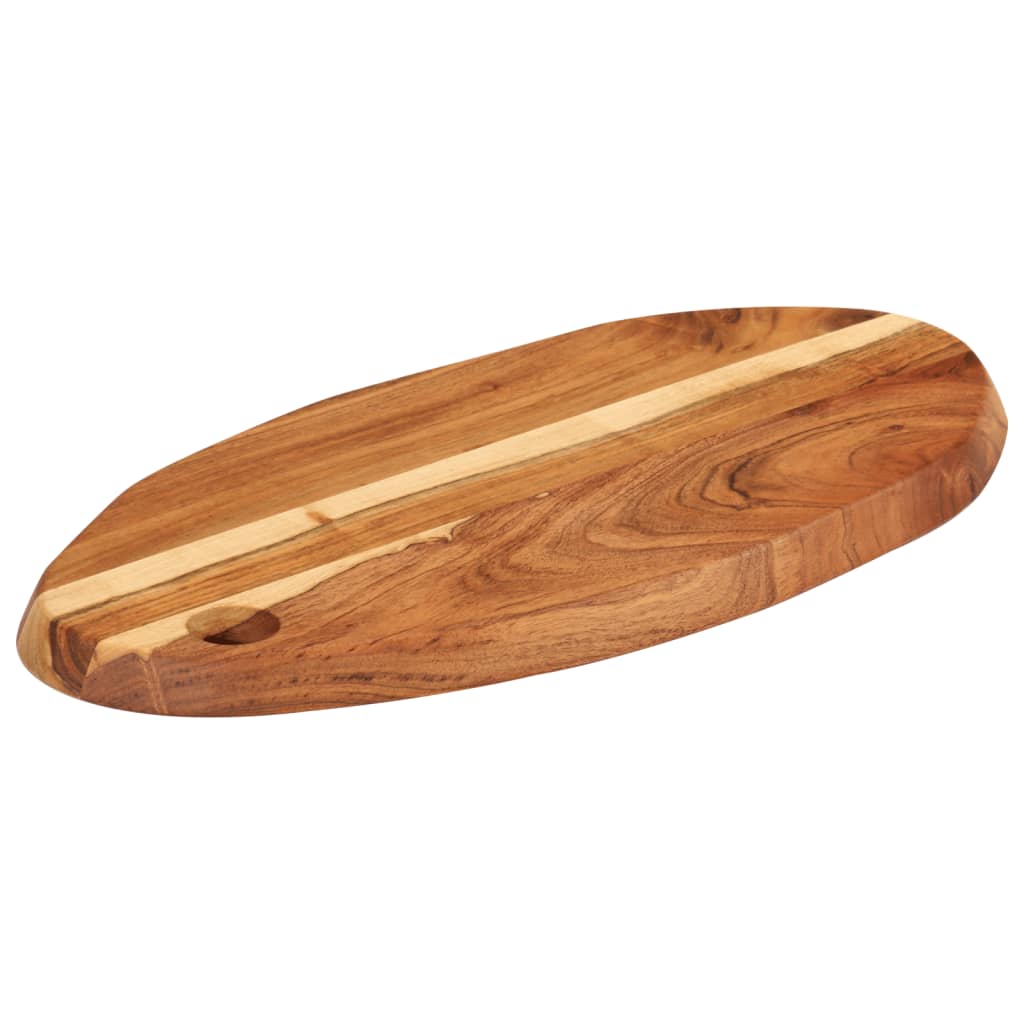 Vidaxl hakblok 50x25x2,5 cm acaciahout solide