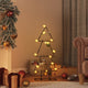 VidaXL décoration de Noël sapin de Noël 60 cm métal noir