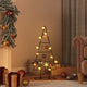 VidaXL décoration de Noël sapin de Noël 60 cm métal noir