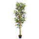 VidaXL plante artificielle bambou 1104 feuilles 180 cm vert
