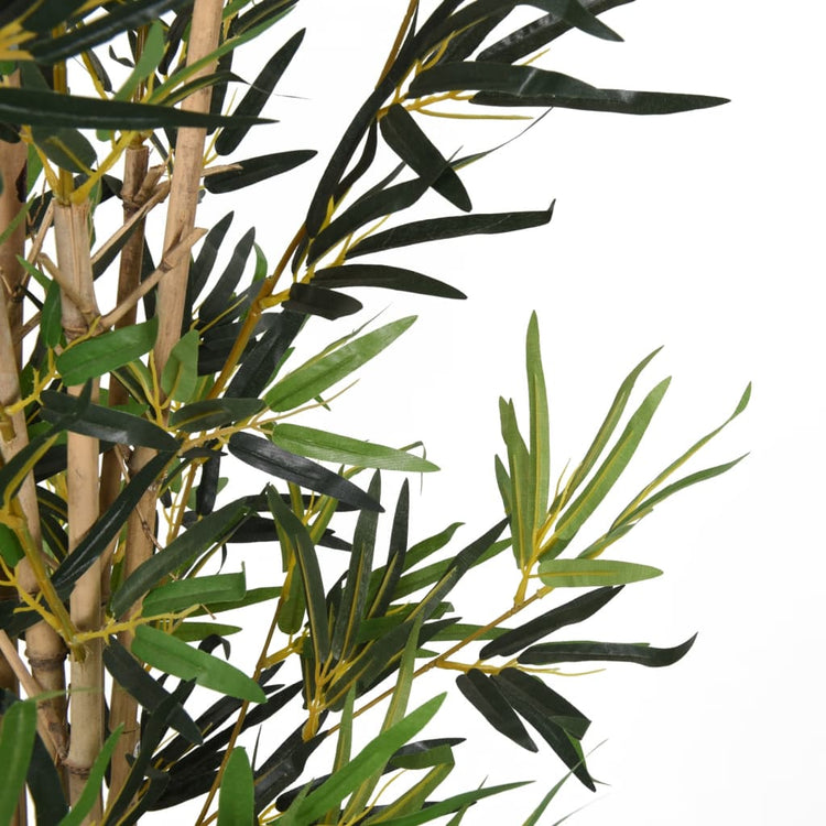 VidaXL plante artificielle bambou 1104 feuilles 180 cm vert