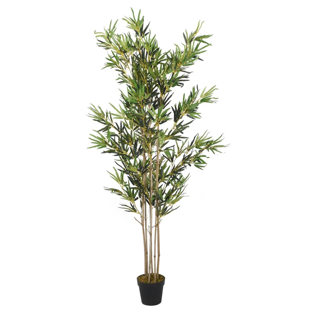 Vidaxx plante artificielle bambou 1380 feuilles 200 cm vert