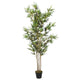 Vidaxx plante artificielle bambou 1380 feuilles 200 cm vert