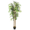 VidaXL plante artificielle bambou 1605 feuilles 180 cm vert