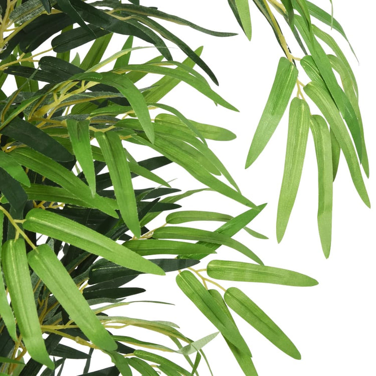 VidaXL plante artificielle bambou 1605 feuilles 180 cm vert