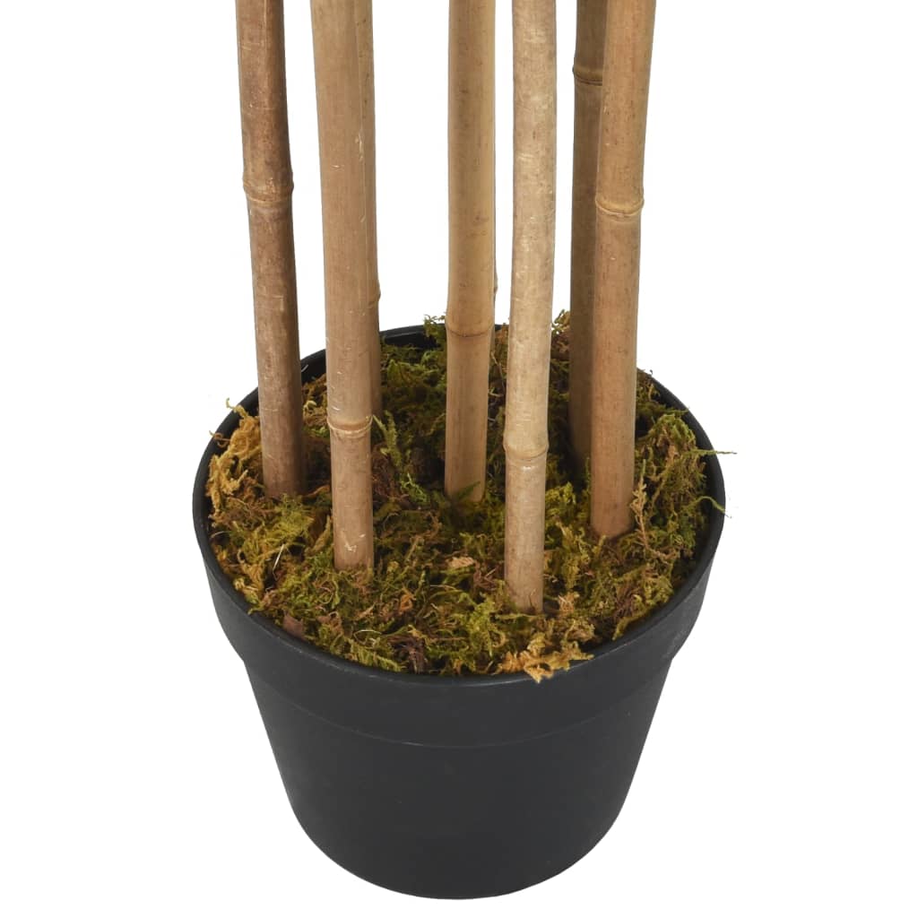 VidaXL plante artificielle bambou 1605 feuilles 180 cm vert
