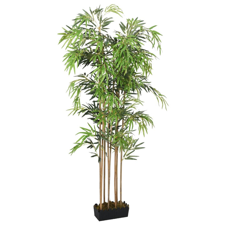 Vidaxx plante artificielle bambou 1095 feuilles 150 cm vert