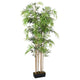 Vidaxx plante artificielle bambou 1095 feuilles 150 cm vert