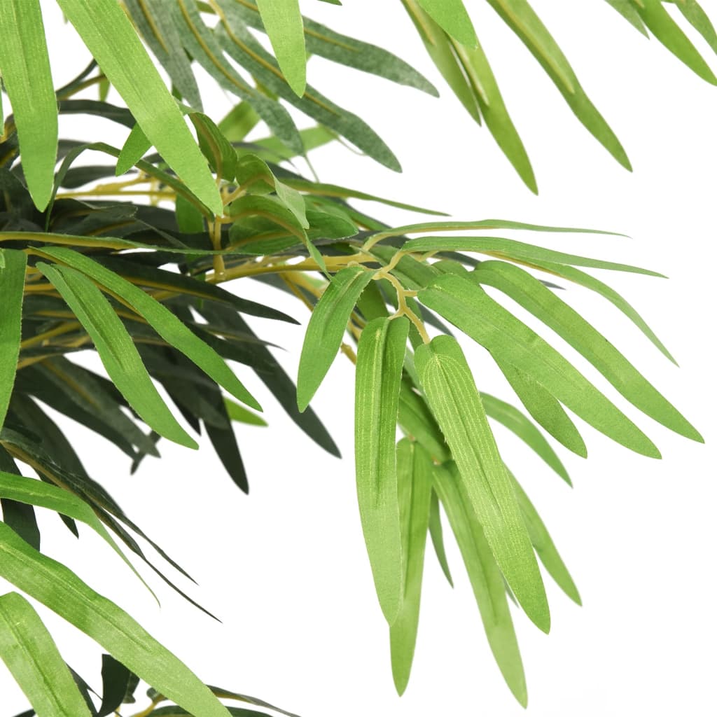 Vidaxx plante artificielle bambou 1095 feuilles 150 cm vert