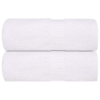 Vidaxl Soap Wipes 2 ST 30x30 cm 360 g m² 100% coton blanc