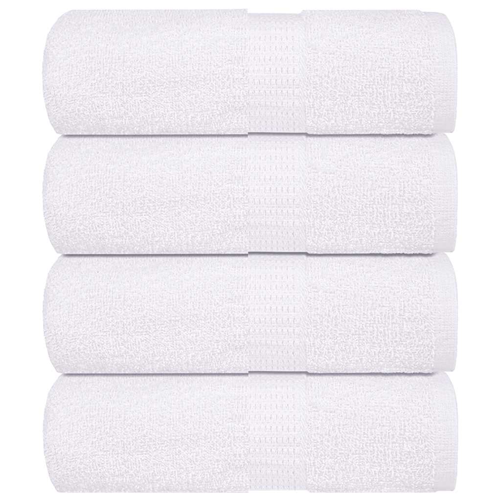 Vidaxl SOAP LINES 4 ST 30X30 CM 360 G M² 100% Coton blanc