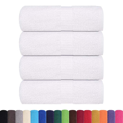 Vidaxl SOAP LINES 4 ST 30X30 CM 360 G M² 100% Coton blanc
