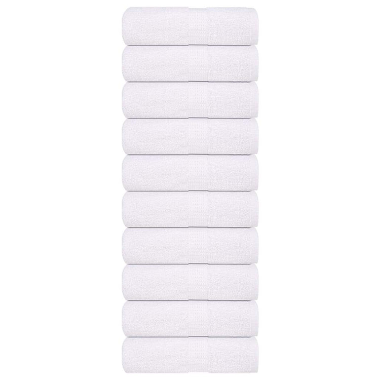 Vidaxl SOAP Wipes 10 ST 30x30 cm 360 g m² 100% coton blanc