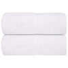 Vidaxl Guest Wipes 2 PCS 30x50 cm 360 g m² 100% coton blanc
