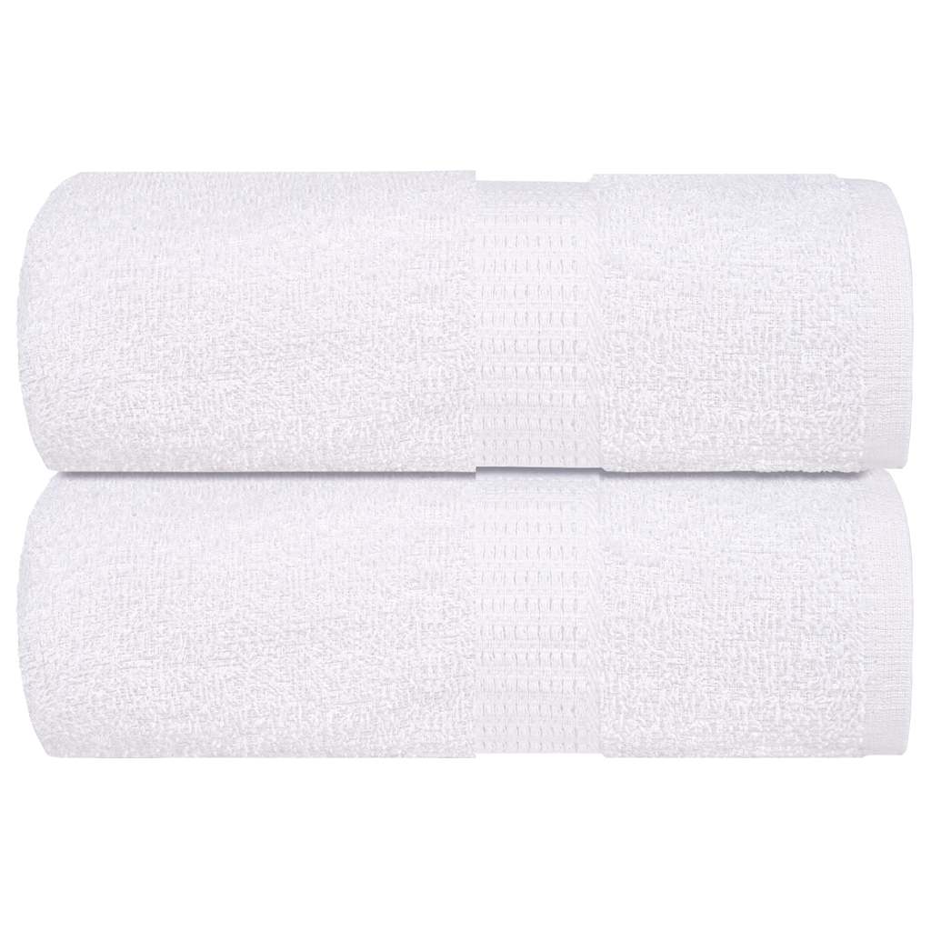 Vidaxl Guest Wipes 2 PCS 30x50 cm 360 g m² 100% coton blanc