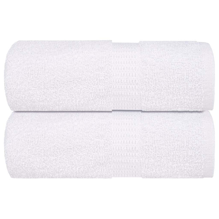 Vidaxl Guest Wipes 2 PCS 30x50 cm 360 g m² 100% coton blanc