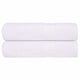 Serviettes de bain vidaxl 2 ST 100x150 cm 360 g m² 100% coton blanc