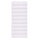 Serviettes de bain vidaxl 10 pcs 100x150 cm 360 g m² 100% coton blanc