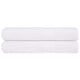 Serviettes vidaxl 2 pcs 100x200 cm 360 g m² 100% coton blanc