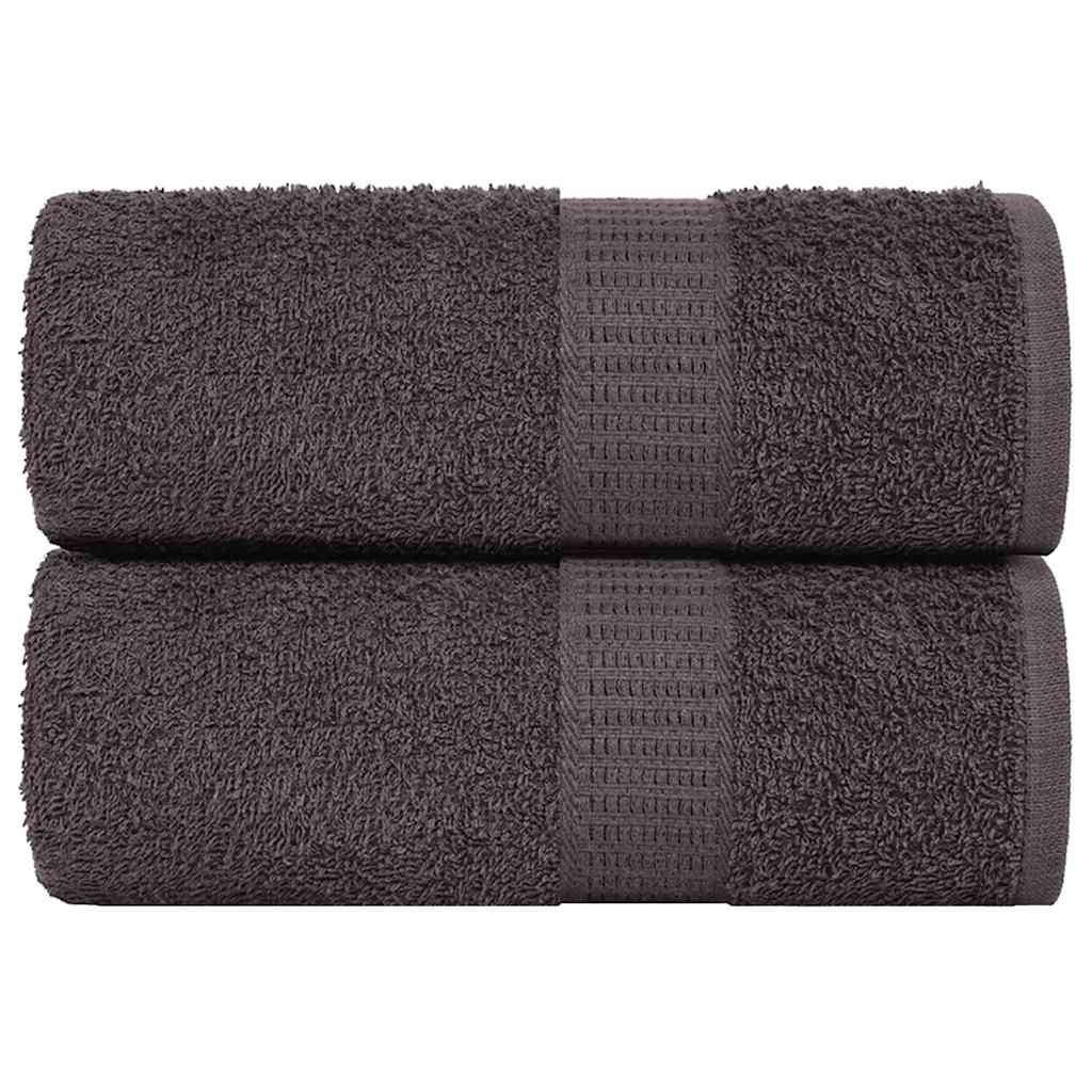Vidaxl Charges de toilette 2 ST 15x21 cm 360 g m² 100% coton Colore