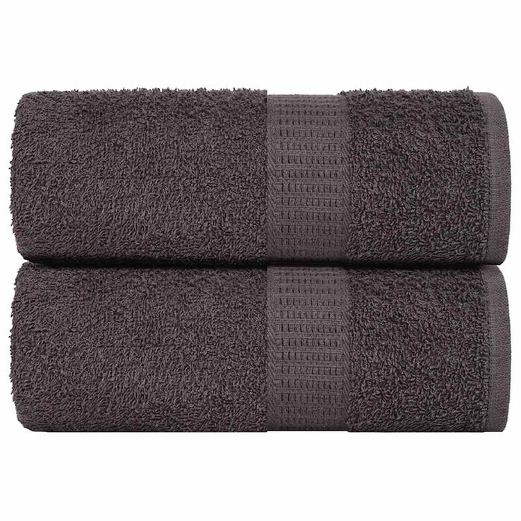 Vidaxl Charges de toilette 2 ST 15x21 cm 360 g m² 100% coton Colore