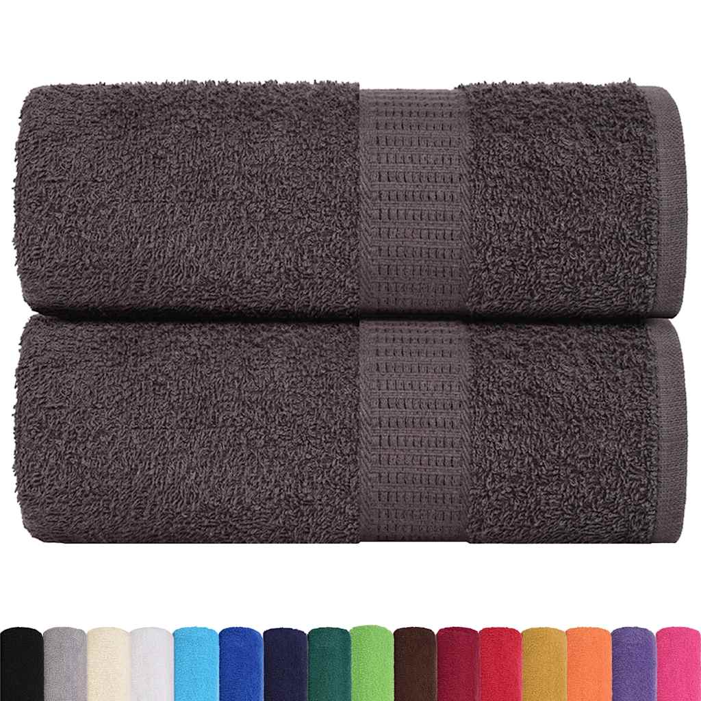 Vidaxl Charges de toilette 2 ST 15x21 cm 360 g m² 100% coton Colore
