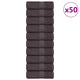 Vidaxl Guest Wipes 50st 30x50cm 360g m² 100% coton anthracite -colored