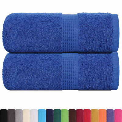 Vidaxl Soap Wipes 2 ST 30x30 cm 360 g m² 100% coton bleu