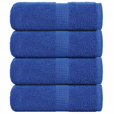 Vidaxl Soap Wipes 4 ST 30x30 cm 360 g m² 100% coton bleu