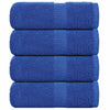 Vidaxl Guest Wipes 4 ST 30x50 cm 360 g m² 100% coton bleu