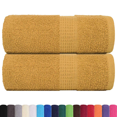 Vidaxl Soap Wipes 2 ST 30x30 cm 360 g m² 100% coton or couleur